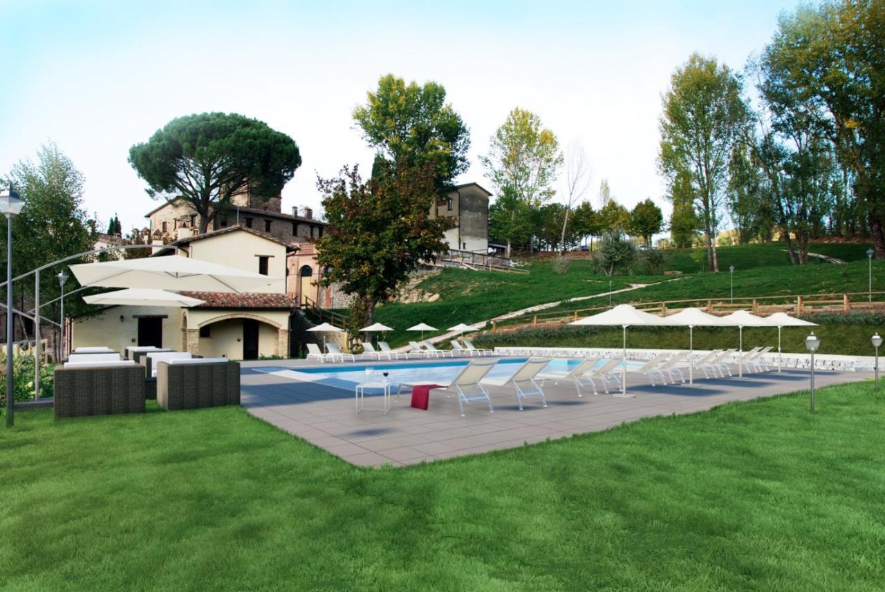 Gh Borgo Pulciano Agriturismo Montone Kültér fotó